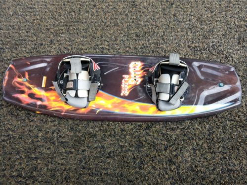 CWB FLAME~Wake Board 134cm~HYPERLITE SPLIT~Boots~Bindings~Skater 1.9 Fins
