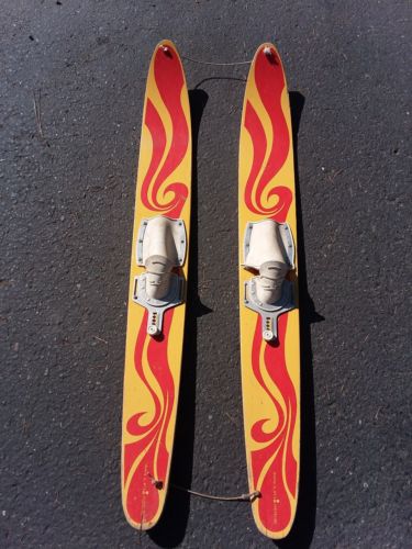 Metalist 3 Cut And Jump Vintage Water Skis 49 Inch vintage