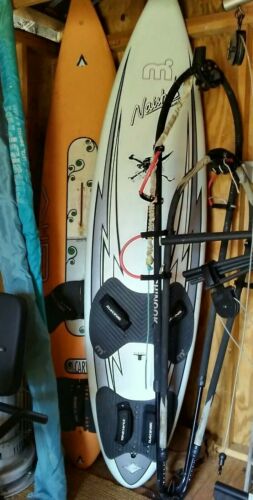 Windsurfing Complete Package- Boards Sails Masts Booms Fins More