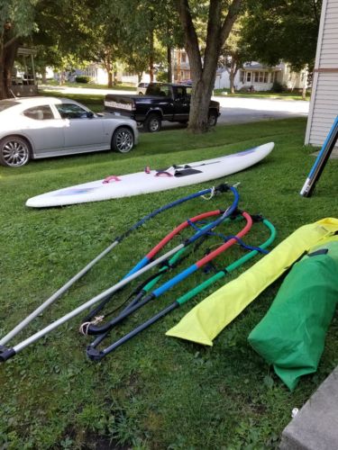 CHINOOK / KERMA WIND SURFING BOARD with 3 SAILS ??CHRISTMAS SPECIAL ??SPORTS