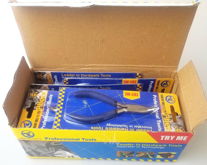 Bent-Nose Fishing Pliers - Wholesale Lot of  Units - Individually Packaged NEW