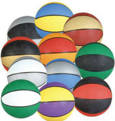 Regulation 2 Tone Basketballs Assorted Colors, Wholesale Bulk Lot Case Pack 25