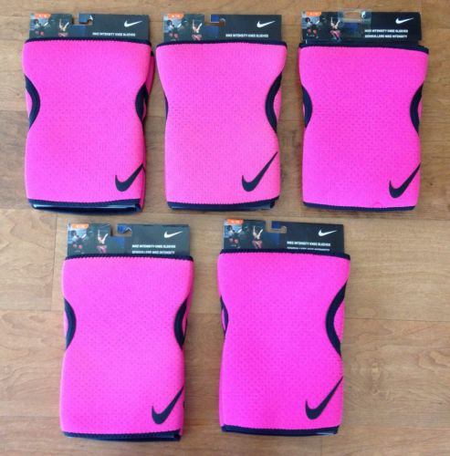 Nike Adult Intensity Knee Sleeves (pair) Hyper Pink Size XL, Wholesale Lot of 5