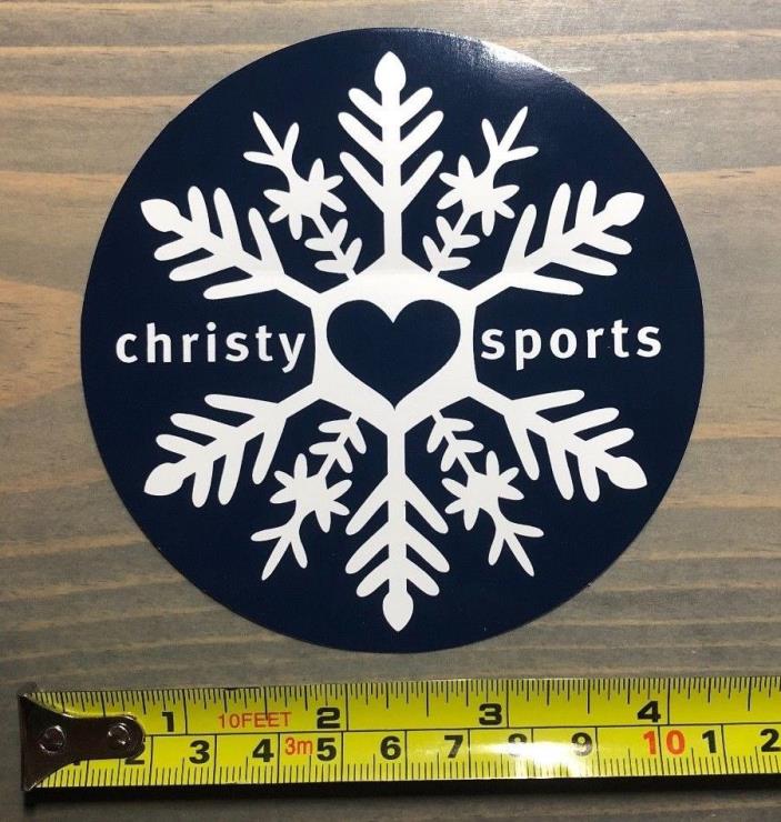 I Love Snow Sticker Decal Christy Sports Snowboard Ski Winter Bindings Park 3