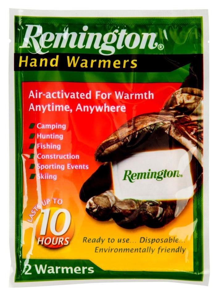 100 Pairs Remington Hand Warmers Hunting/Camping/Hiking FREE SHIPPING