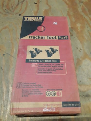 New Old Stock Thule #418 Tracker Foot Car Rack System