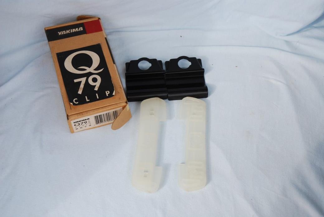 Yakima Q-Clips for Q Tower rack systems Pair Q 79 unused in Box instructions