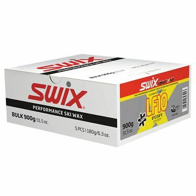 Swix Low Fluoro Wax: LF10X Yellow: 900 grams: Bulk Wax