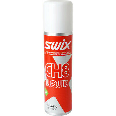 Swix Hydrocarbon Wax: CH8X Red: 125 ml: Liquid Wax