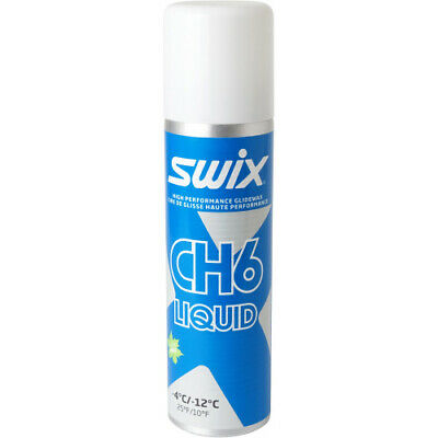 Swix Hydrocarbon Wax: CH6X Blue: 125 ml: Liquid Wax
