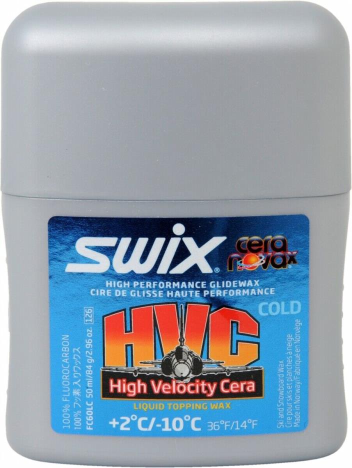 Swix HVC Cold : Liquid Wax: FC60LC: 50 ml: Packaged Wax