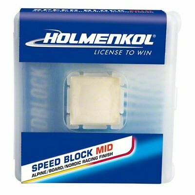 Holmenkol Speedblock Pure Fluoro Wax: Mid: 15 grams