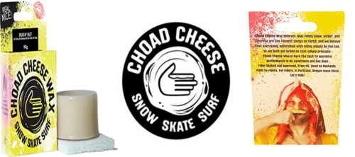 Choad Cheese Snowboard & Ski All Temp Rub On Wax 90 G Outdoor Recreation Product