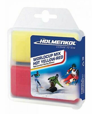 Holmenkol Mix Pack Warm: Yellow-Red: 2x35 grams