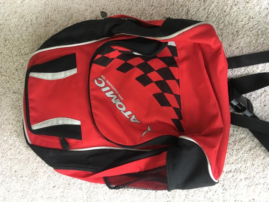 Atomic ski backpack, Red & Black
