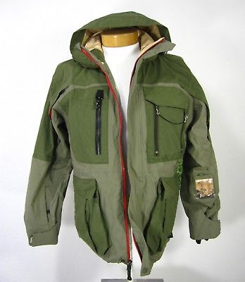 Quiksilver Snow 10K Ski Snow rain waterproof hooded Jacket coat