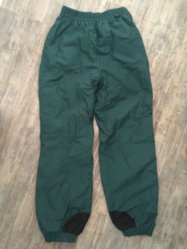 Columbia Sportswear Ski Snowpants Green Size M Ski Pants 100% Nylon Vtg 1990s