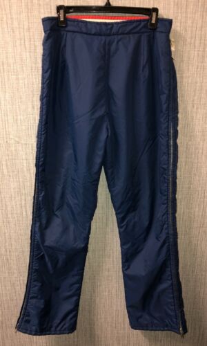 Aspen Skiwear Mens Navy Blue Winter Pants Size XL SIDE ZIP