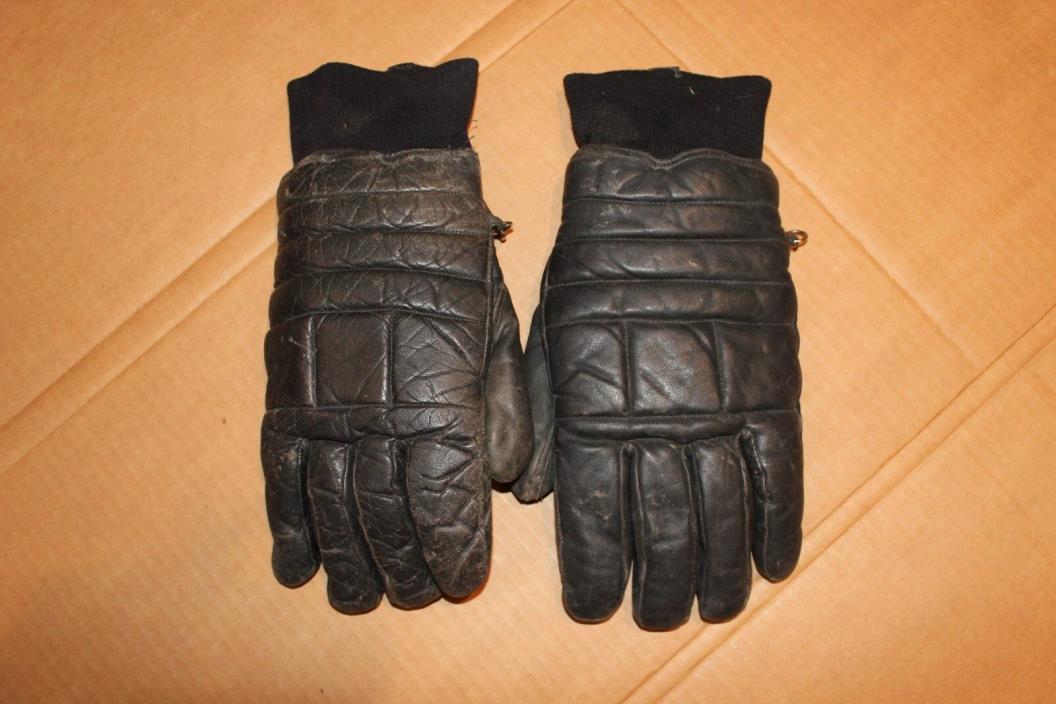 vintage mens M winter insulated gloves Scott sports blue