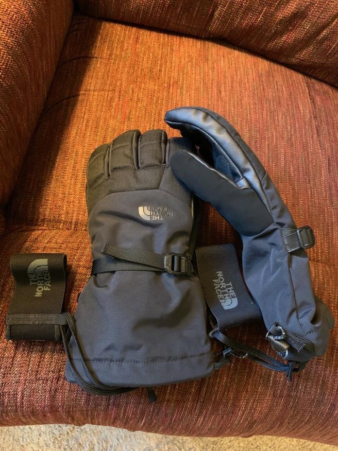 THE NORTH FACE Montana Gore-Tex Ski Gloves TNF Black Men's Large w/ Hand Warmers