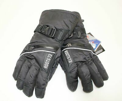Roots 73 Men's Artic Ski Gloves Thermolite , Size Extra Large, Black