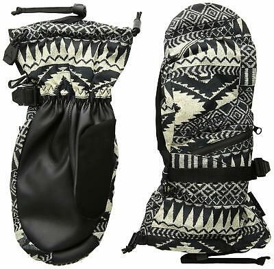 Burton Women's Gore Tex Mitten - Pelicans Freya Weave - Large