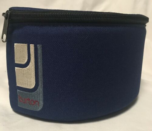 Burton Zippered Goggle Storage Carrying Case Blue