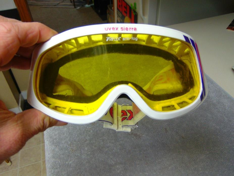 Vintage UVEX SIERRA  TRIFLEX ANTI-FOG Goggles Skiing Snowboarding