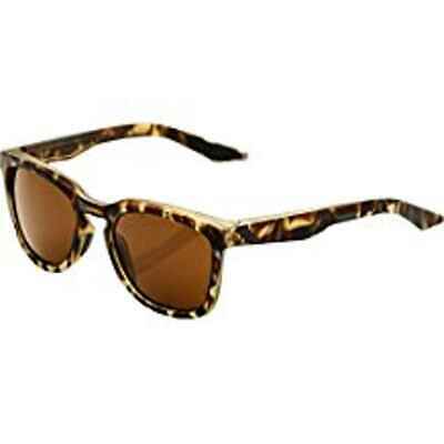 100% Hudson Sunglasses - Soft Tact Havana - Bronze Lens - 61028-089-73
