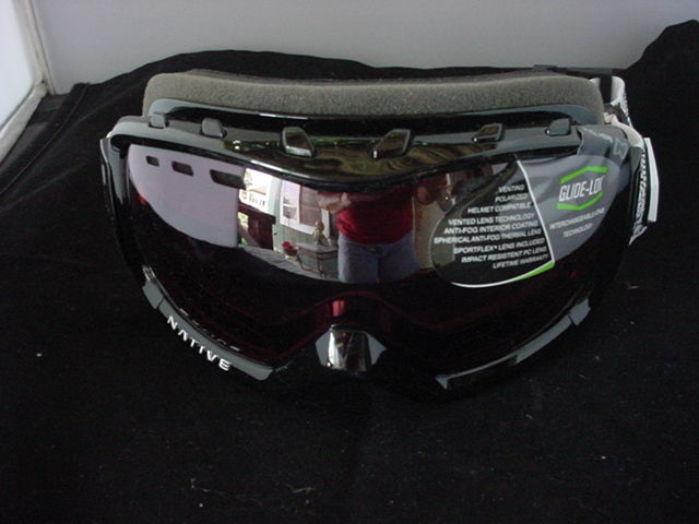 NATIVE  Kicker 404 602 801 WATER or Snow Goggles NEW IRON BLACK  FRAME $149.00