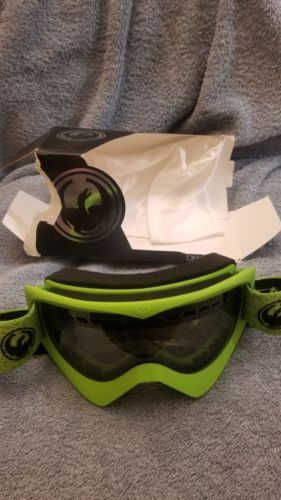 Dragon Alliance DX Ski Goggles GREEN Smoke One Size Mens