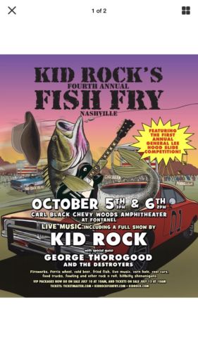 Kid Rock Fish Fry 2018 !!!!