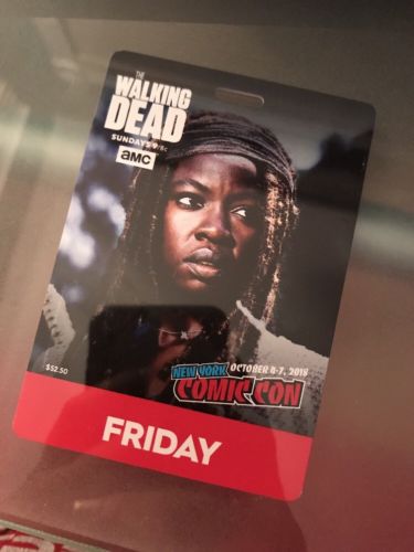 2018 NYCC NEW YORK COMIC CON - FRIDAY BADGE PASS VERIFIED TICKET - 10/5/18