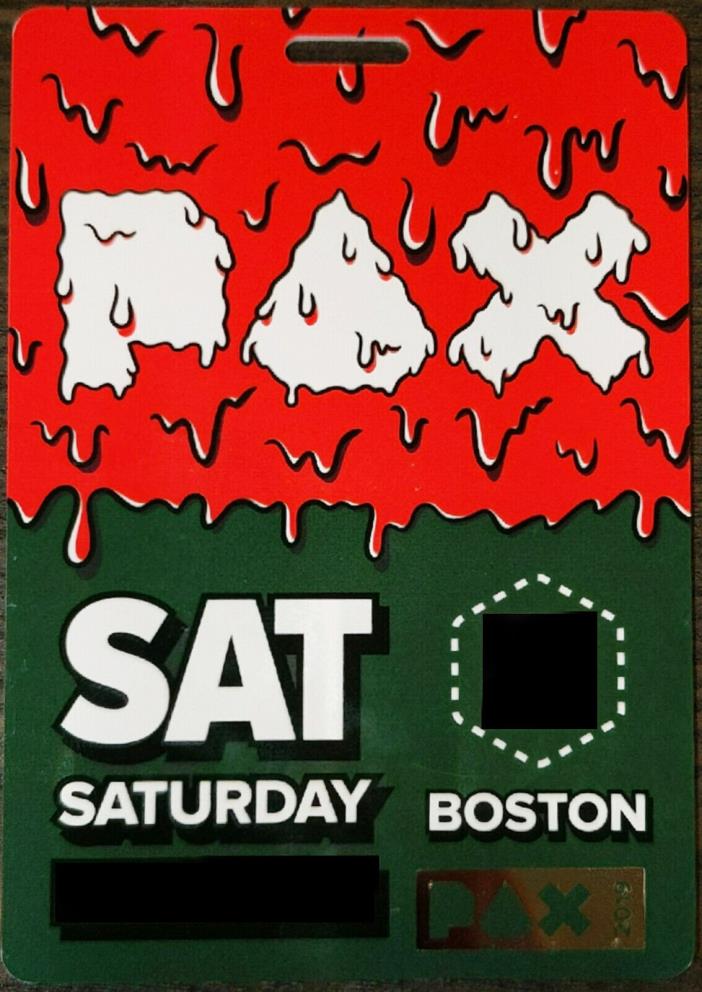PAX EAST 2019 Saturday Badge | Pass | Ticket | March 30 | Sold Out
