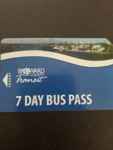 Broward County Transit Pass