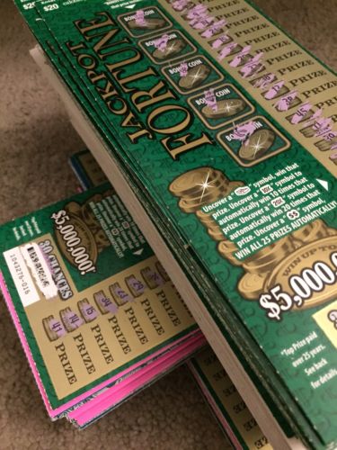 400 $20 California Lottery Scratchers