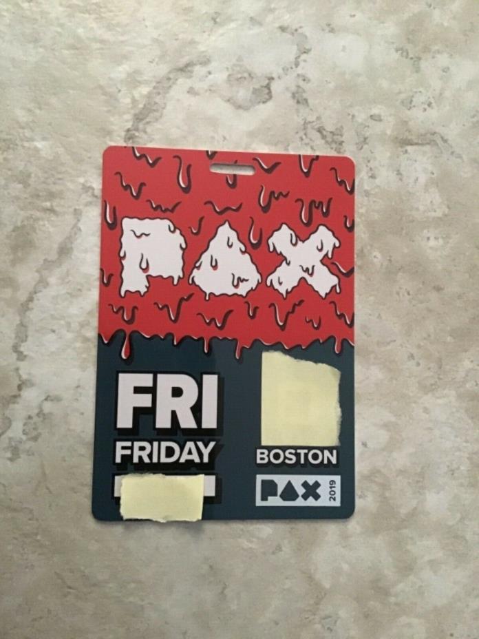 PAX East 2019 Badge Friday (March 29 2019) SOLD OUT