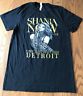 Shania Twain~NOW Detroit TOUR~Black Medium T-shirt~6/15/18~Fan Club