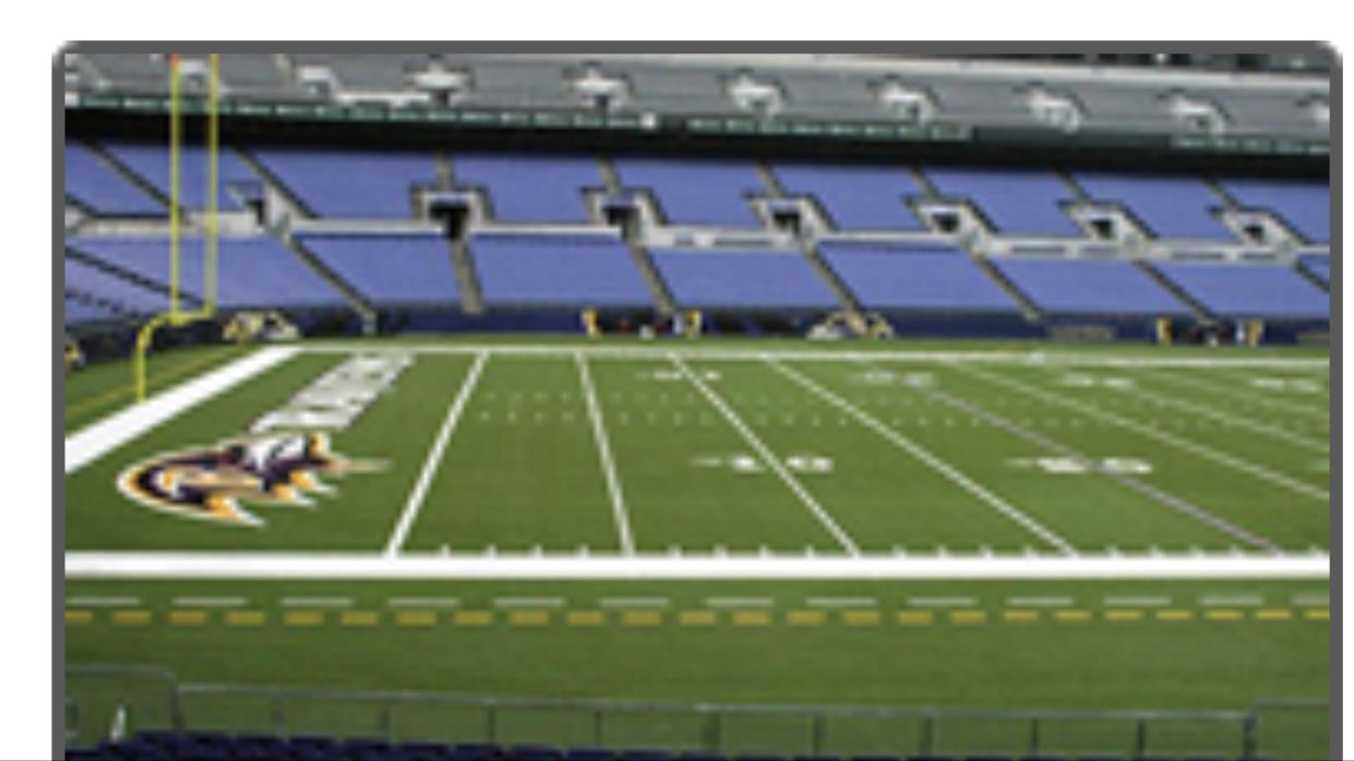 SINGLE Baltimore Ravens PSL - Lower Level Sideline - Great View