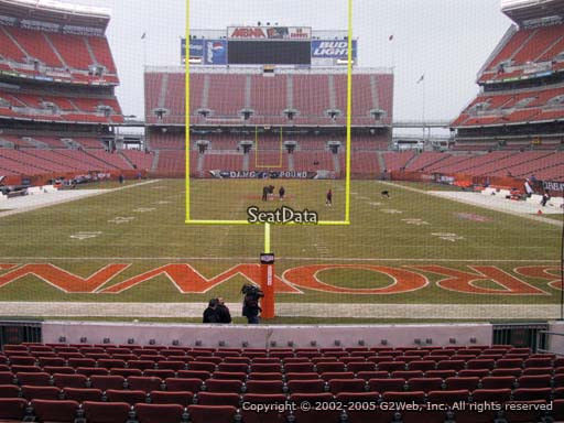 Cleveland Browns Tickets vs KC Chiefs 11/4 only 26 rows from field section 147