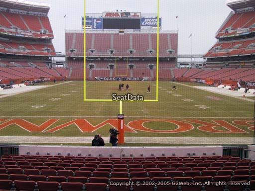 Cleveland Browns Tickets vs Chargers 10/14 only 17 rows from field section 147