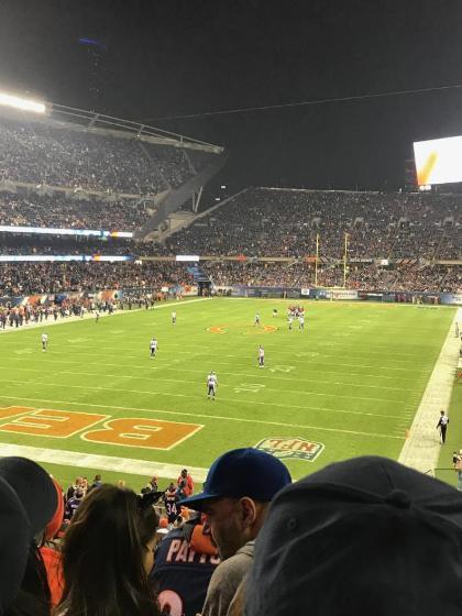 Chicago Bears vs Green Bay Packers 2 tickets - sec 220 - 12/16/18
