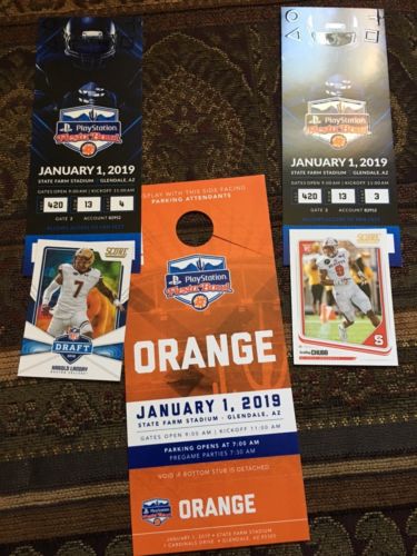 Playstation Fiesta Bowl 2 Tickets And Parking Pass