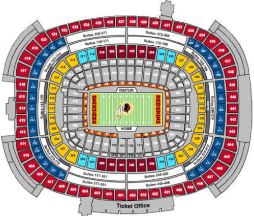 Washington Redskins vs.Indianapolis Colts1PM  (2) Tickets w/ Parking