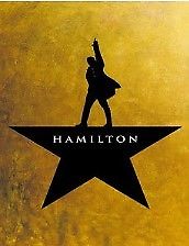 Hamilton New York - 2 Tickets - 3/27/19 - 8:00PM Front CENTER Mezzanine - Row B
