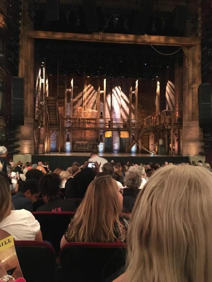 Hamilton Chicago 9/11/2018, 2 tickets
