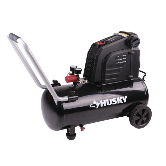 Husky Air Compressor 8 gallon Oil Free 1002 714 648