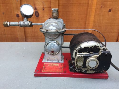 Vintage SPRAYIT Compressor Vacuum Pump Portable ANCO Motor - WORKS!