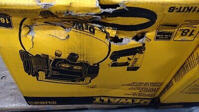 DEWALT DWC1KIT-B Brad Nailer and Compressor Combo Kit - DWC1KITB