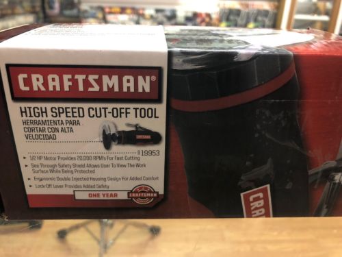 NEW Craftsman High Speed Cut Off Tool 919953